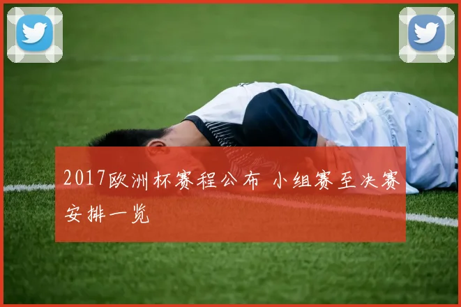 2017欧洲杯赛程公布 小组赛至决赛安排一览