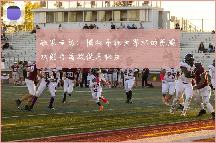 独家专访:揭秘手机世界杯的隐藏功能与高效使用秘诀